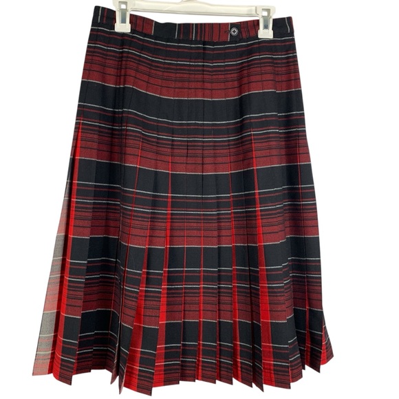 Pendleton Heritage Limited Edition Wool Plaid Reversible Turnabout Skirt Size 10 - Picture 8 of 16